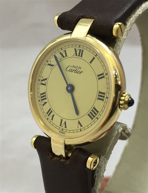 must De Cartier watch vintage